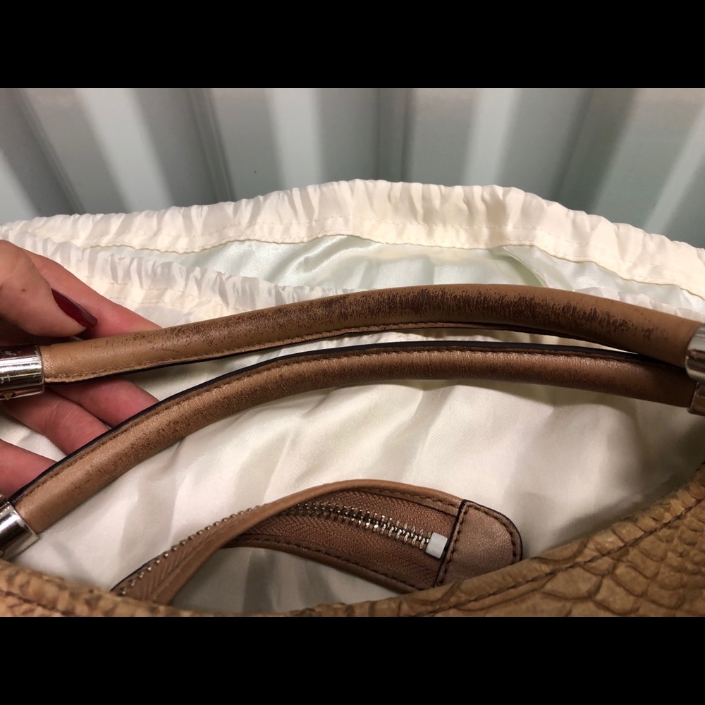 Vintage Leather Python Embossed Coach Purse/Wallet - image 6